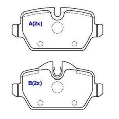 Imagem de Pastilha Freio Traseira - BMW 118I 2004 A 2011 - SYL2064