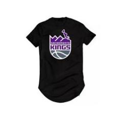 Imagem de Camisa Longline Basquete 2020 Sacramento Kings De Aaron Fox