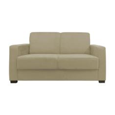 Imagem de Sofá Namoradeira Pequeno 2 Lugares Imperial Suede Cor:bege