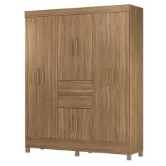 Imagem de Guarda Roupa Casal 8 Portas 2 Gavetas Munique  D02 Amendola Touch - Mp