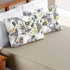 Imagem de Jogo De Cama Malha Solteiro Quality 02 Peças Blossom