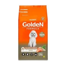 Imagem de Ração Golden Adulto Mini Bits Salmao E Arroz -  1 Kg - Premier