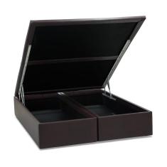 Imagem de Base Baú Marrom Queen (158x198x39) - Ortobom