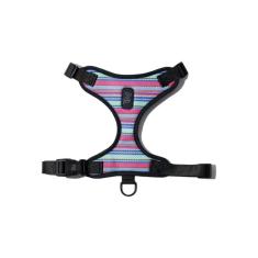Imagem de Coleira Peitoral Ajustável para Pets Raios e Listras - M
