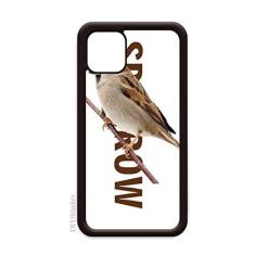 Imagem de Capa Sparrows Birds Animals Food Wait para iPhone 12 Pro Max para Apple Mini Mobile Case