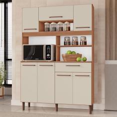 Imagem de Armário De Cozinha Icaraí 100% Mdf Tuboarte 7 Portas E 1 Gaveta