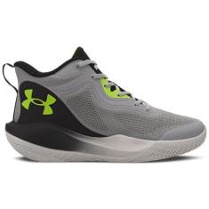 Imagem de Tênis de Basquete Masculino Under Armour Bankshot, Cinza, 42