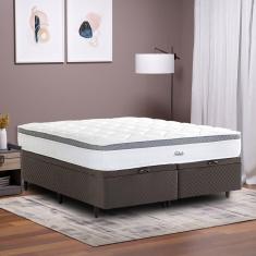 Imagem de Colchão Molas Ensacadas Toledo King 193cm Branco / Cinza