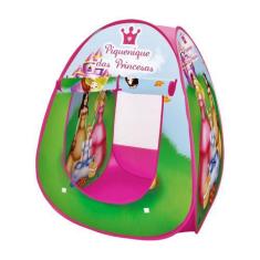 Imagem de Toca Infantil Acampamento Piquenique Das Princesas Rosa - Dm Toys