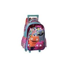 Mochila Infantil Viabags Com Rodinhas - Moto De Corrida