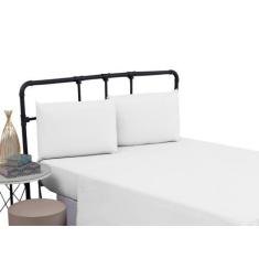 Imagem de Lençol King Size Algodão 200 Fios Forro De Cama Box Sem Elástico Virol