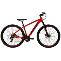 Imagem de Bicicleta aro 29 Ksw Xlt 27v Freio Disco Hidráulico Garfo Trava Vermel