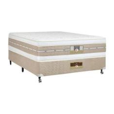 Imagem de Cama Box (Colchão + Box)  Castor Silver Star Air Double Face Casal 1,3