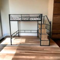 Imagem de Beliche Casal Morgan Refinado Conforto Epóxi Preto