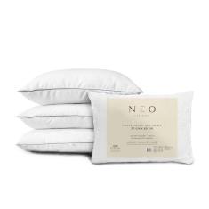Imagem de Travesseiro Neo Prime 233 Fios Suporte Médio Camesa 50X90Cm