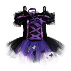 Imagem de Fantasia Bruxinha Bebê Luxo Halloween 1 á 2 anos - Fantasias Carol CM,
