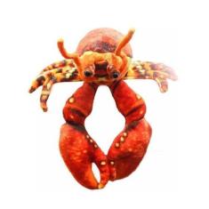 Imagem de Lagosta De Pelúcia Real Vermelha Oceano 30 Cm - Unv Pelúcia