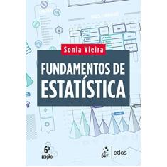Imagem de Fundamentos de Estatística - Sonia Vieira - 9788597019070