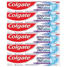 Imagem de Kit Creme Dental Colgate Sensitive Pro-Alívio Imediato Original 90g com 6 unidades