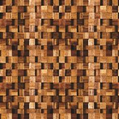 Imagem de Papel De Parede Adesivo Lavável Cubos De Pinus 18M