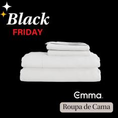 Imagem de Jogo de Cama 400 fios Emma Queen - (4 peças)