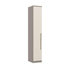Imagem de Guarda Roupa Modulado Elegance C/ 1 Porta 39,5 Cm - Cinza/Off White