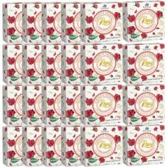 Imagem de 24Un Sabonete Vegetal Rosas Vermelhas 170G Davene