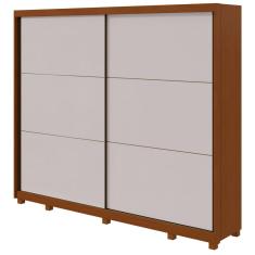Imagem de Guarda-Roupa Casal 2 Portas de Correr 6 Gavetas Toronto com Pés - Lopas