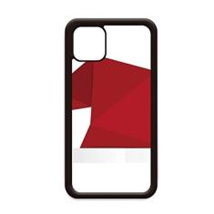 Imagem de Boné de Natal abstrato com estampa de origami para iPhone 11 Pro Max capa para celular Apple