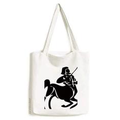Imagem de Constellation Sagitário signo do zodíaco sacola de lona, bolsa de compras, bolsa casual