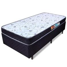Imagem de Cama Box Solteirão + Colchão 97x203x48cm Espuma D33 Selada - BF Colchões
