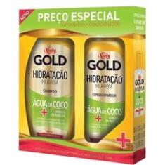 Imagem de Kit Niely Gold Água De Coco Shampoo 300ml + Condicionador 200ml