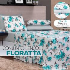 Imagem de Jogo De Cama Floratta 100% Algodão *Estampas Sortidas - Solteiro / Cas