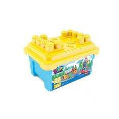 Imagem de Brinquedo Para Montar Robo Blocolandia Dismat