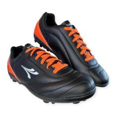 Imagem de Tênis Society Chuteira Futebol Uny Calçados - Linha Contender, Laranja