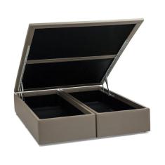 Imagem de Base Baú Bege Casal (138X188x39) - Ortobom