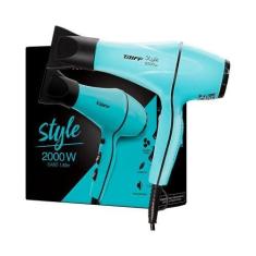 Imagem de Secador de Cabelo Taiff Style Azul Tiffany Potência 2000W 127V - Super
