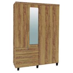 Imagem de Guarda Roupas 4 Portas Canelato - Trinobel