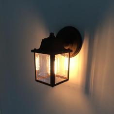 Imagem de Kit 18 Arandela Externa Marrom Colonial Varanda Muro Alz18