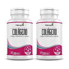 Imagem de Colageno Hidrolisado 100% Puro 300mg 2x120 Cápsulas Melcoprol