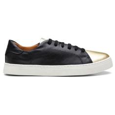 Imagem de Tenis Casual Feminino Preto Flatform Pratico Para Dia A Dia - Q&A