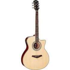 Imagem de Violão Elétrico Hofma Auditorium Hma260 Natural - Eagle