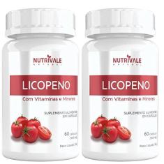 Imagem de KIT 2X Licopeno com Vitaminas e Minerais 60 cápsulas - Nutrivale