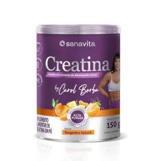 Imagem de Creatina Saborizada Sanavita by Carol Borba Alta Pureza Tangerina
