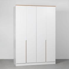 Imagem de Guarda-roupa Harper 4 Portas 1,60m - Branco