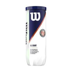 Imagem de Bola de Tênis Wilson Roland Garros - Tubo com 03 Bolas