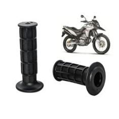 Imagem de Manopla Rena Honda Xre 300 Nx 150 200 350 Sahara 400 Falcon Xr Tornado Sem Roldana  Acelerador Fechada Par - 2865