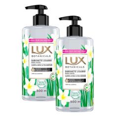 Imagem de Kit 2 Sabonetes Líquido Lux Botanicals Capim-Limão & Frangipani 500ml