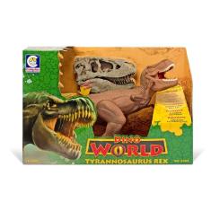 Imagem de Dinossauro dino world tyrannosaurus rex 29CM cotiplas