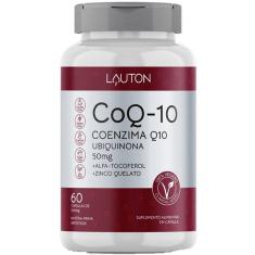 Imagem de Coenzima Q10 100mg 60 Cápsulas Veganas COQ10 + Vitamina E + Zinco Lauton Nutrition